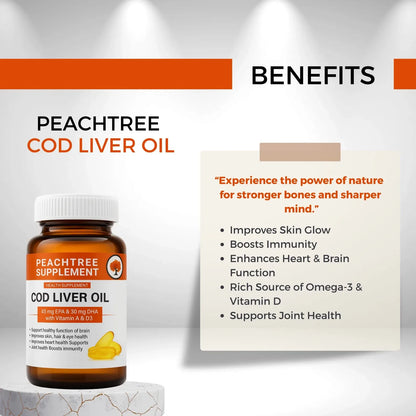 Cod Liver Oil – 60 Softgels