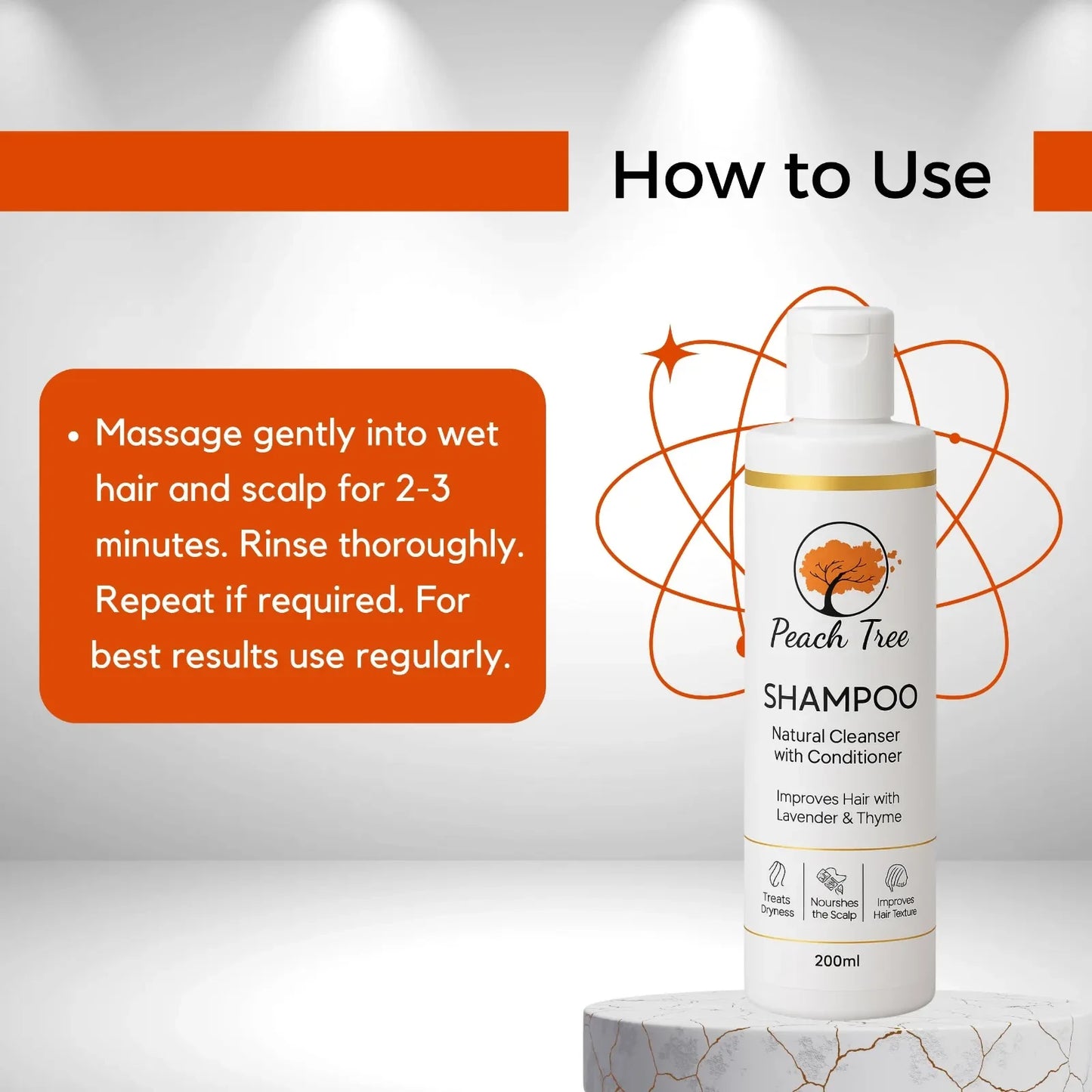 Shampoo Natural Hair Cleanser & Conditioner