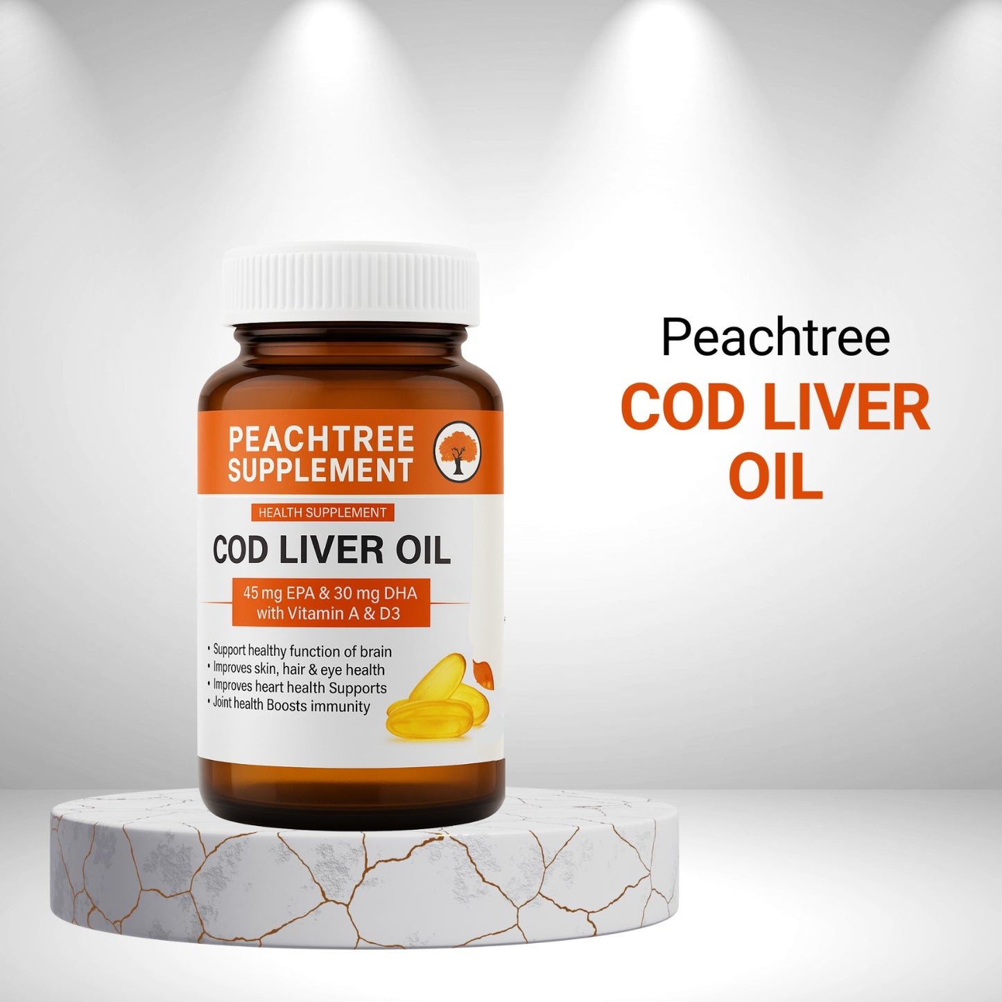 Cod Liver Oil – 60 Softgels