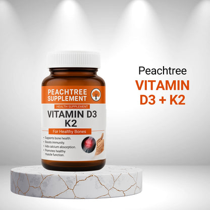 Vitamin D3 + K2 – 60 Tablets